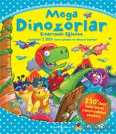 Çıkartmalı Eğlence - Mega Dinozorlar