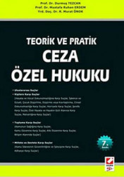 TEORİK VE PRATİK CEZA ÖZEL HUKUKU